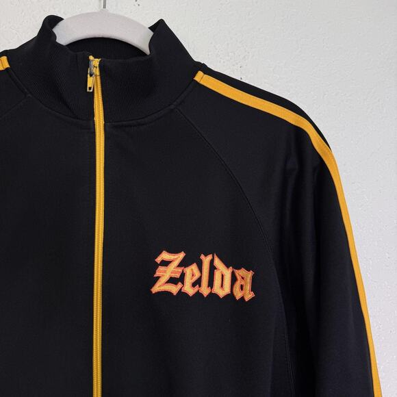 Vintage Nintendo Zelda Jacket Mens XS Olde School Track Jacket Gamer Retro 2004 - Picture 4 of 14